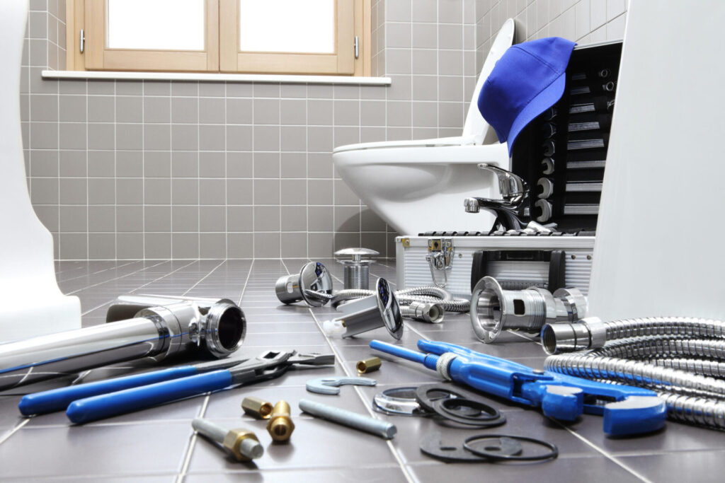 Tools and materials needed for fixing shower drain plumbing issues