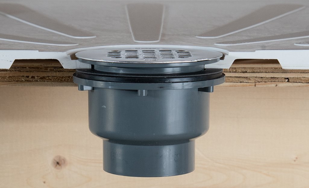 proper shower drain plumbing